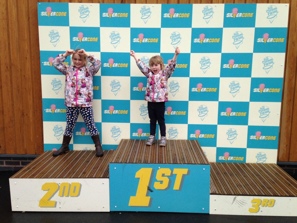 Go Karting at the Ice Cream Farm Cheshire