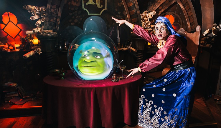 Library Imagery for Shrek's Adventure London © Mikael Buck / Shrek's Adventure London