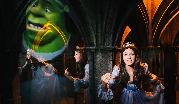 Library Imagery for Shrek's Adventure London © Mikael Buck / Shrek's Adventure London