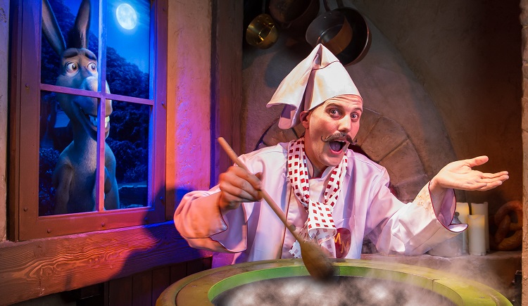 Library Imagery for Shrek's Adventure London © Mikael Buck / Shrek's Adventure London