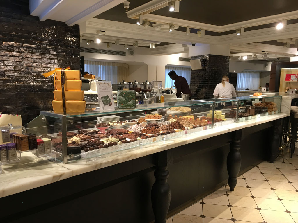 Godiva Chocolate Cafe at Harrods, London You need to visit Family